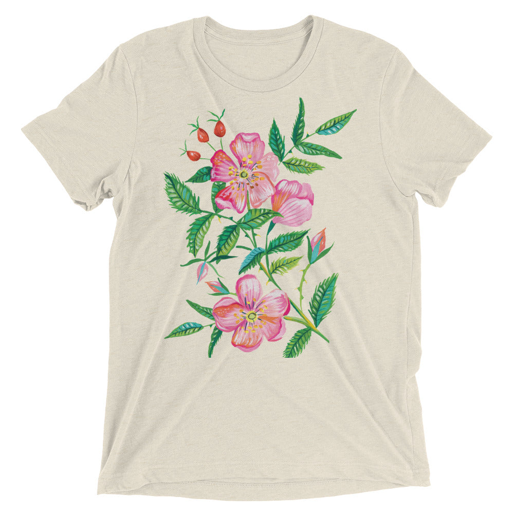 Wild Rose Tri-Blend T-Shirt 3X