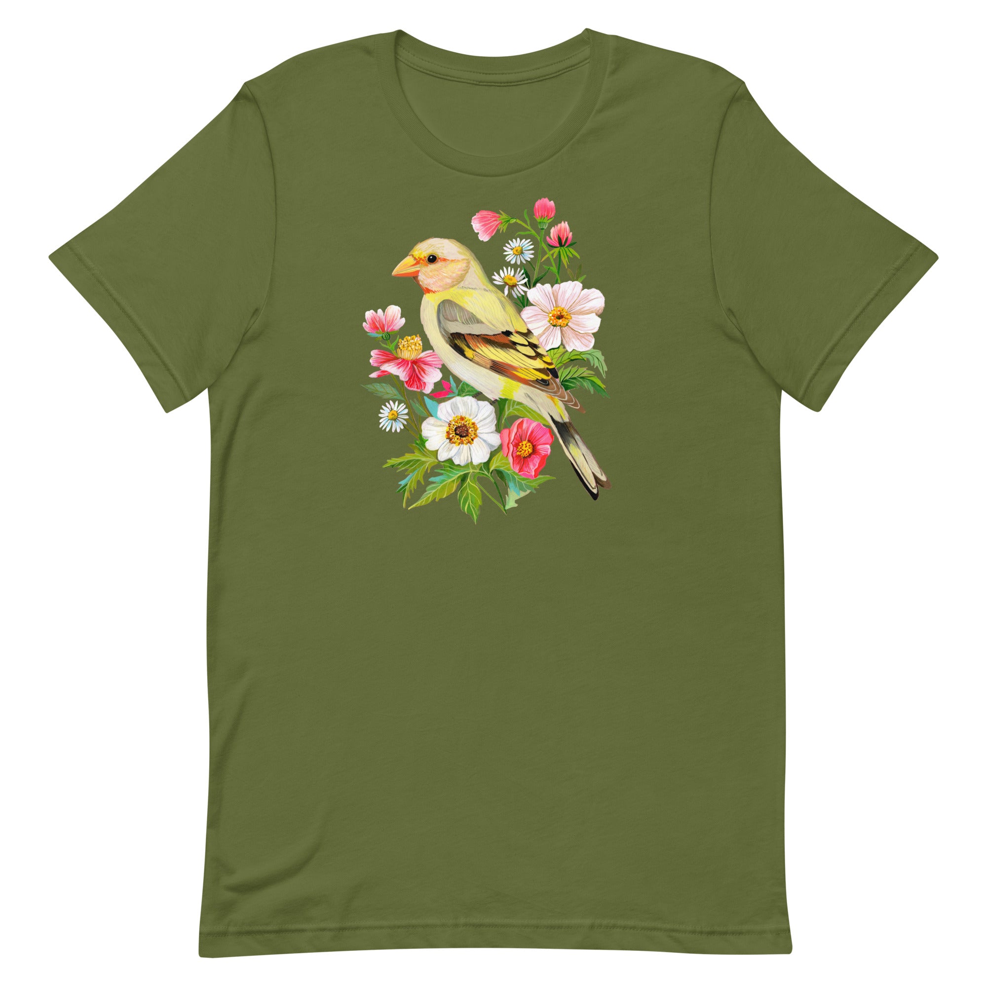 Meadow Song T-Shirt Olive