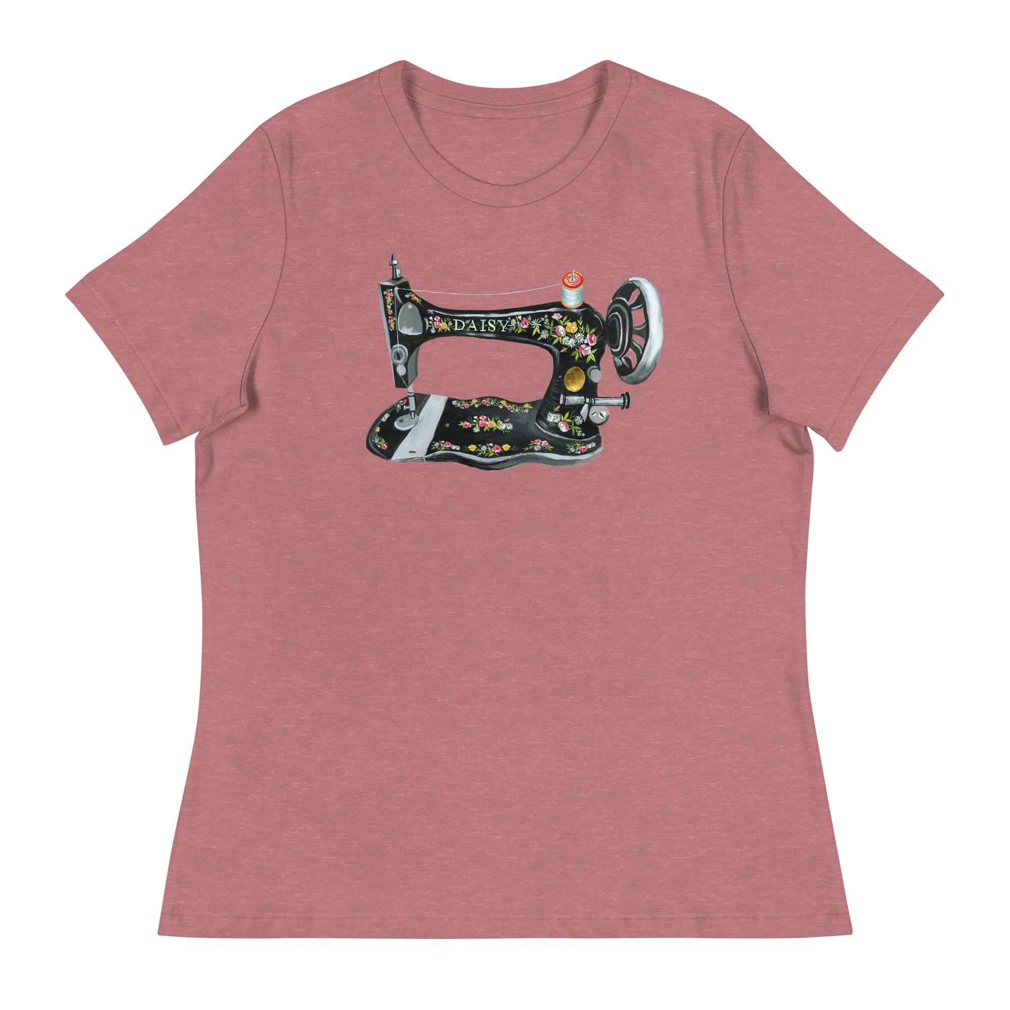 Sewing Machine T-Shirt Heather Mauve