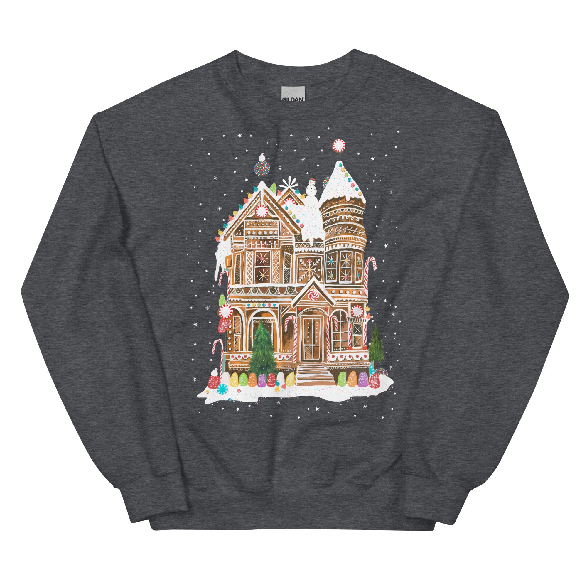 Gingerbread Sweatshirt Dark Heather