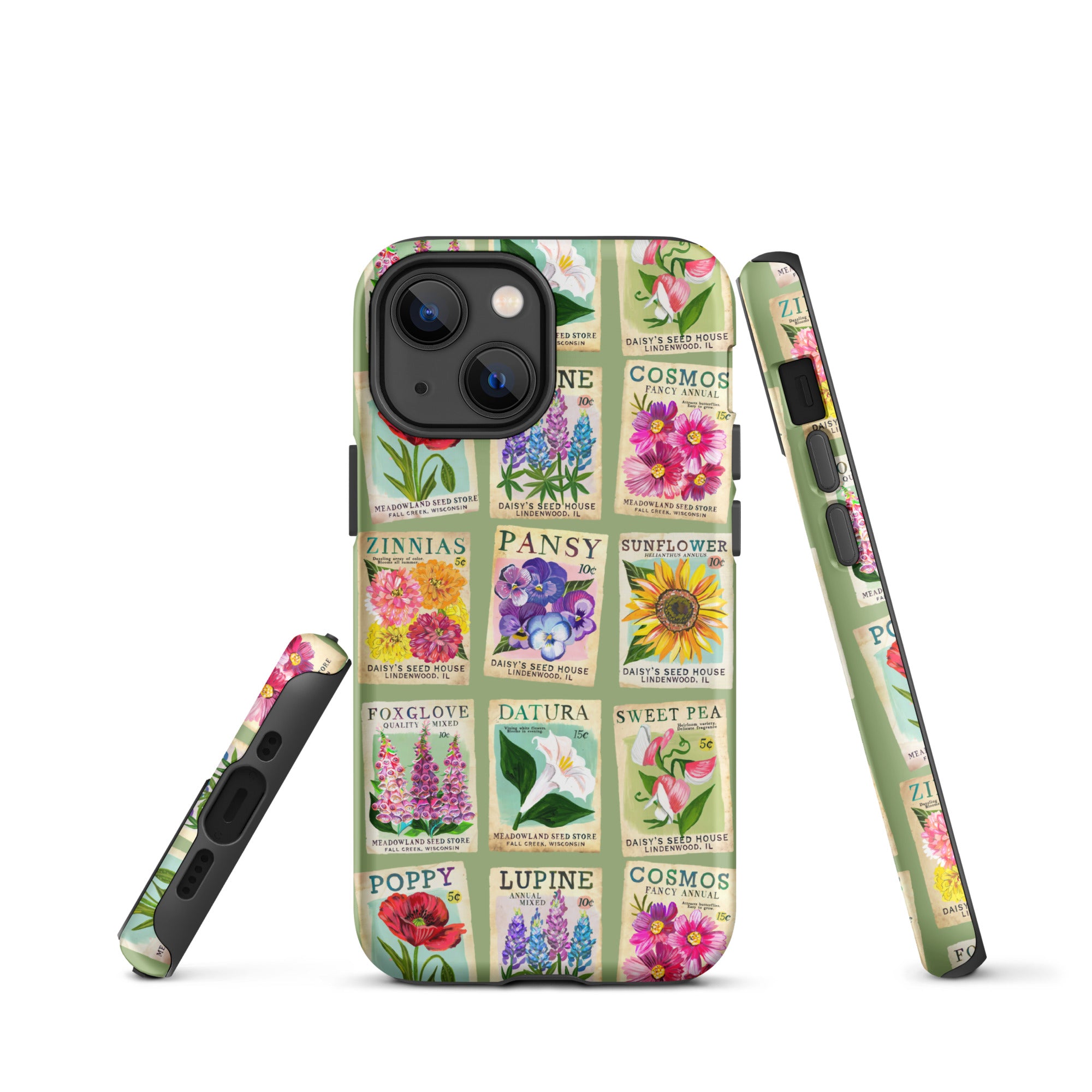 Seed Packets Tough Case for iPhone® iPhone 13 mini