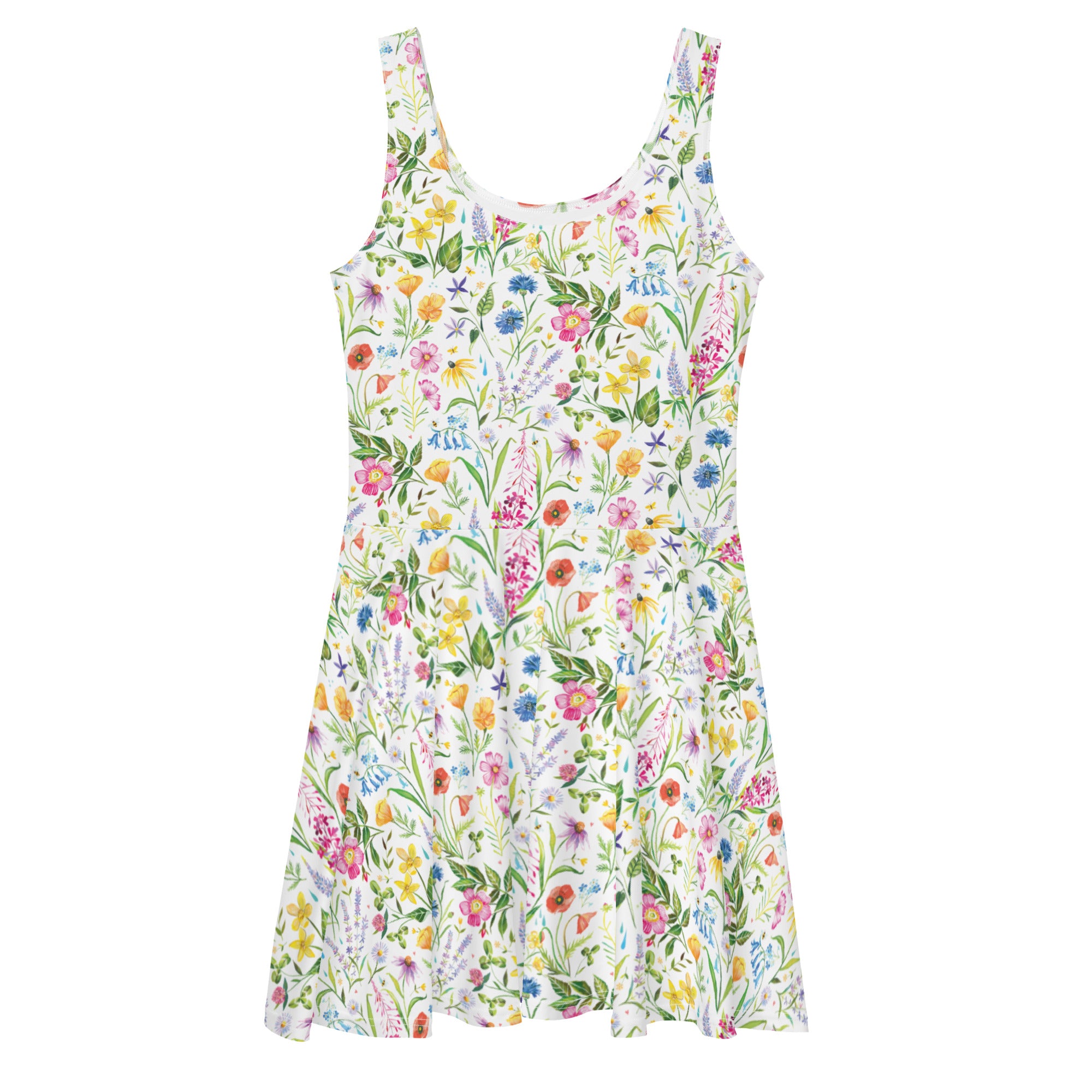 Wildflower Skater Dress 3X