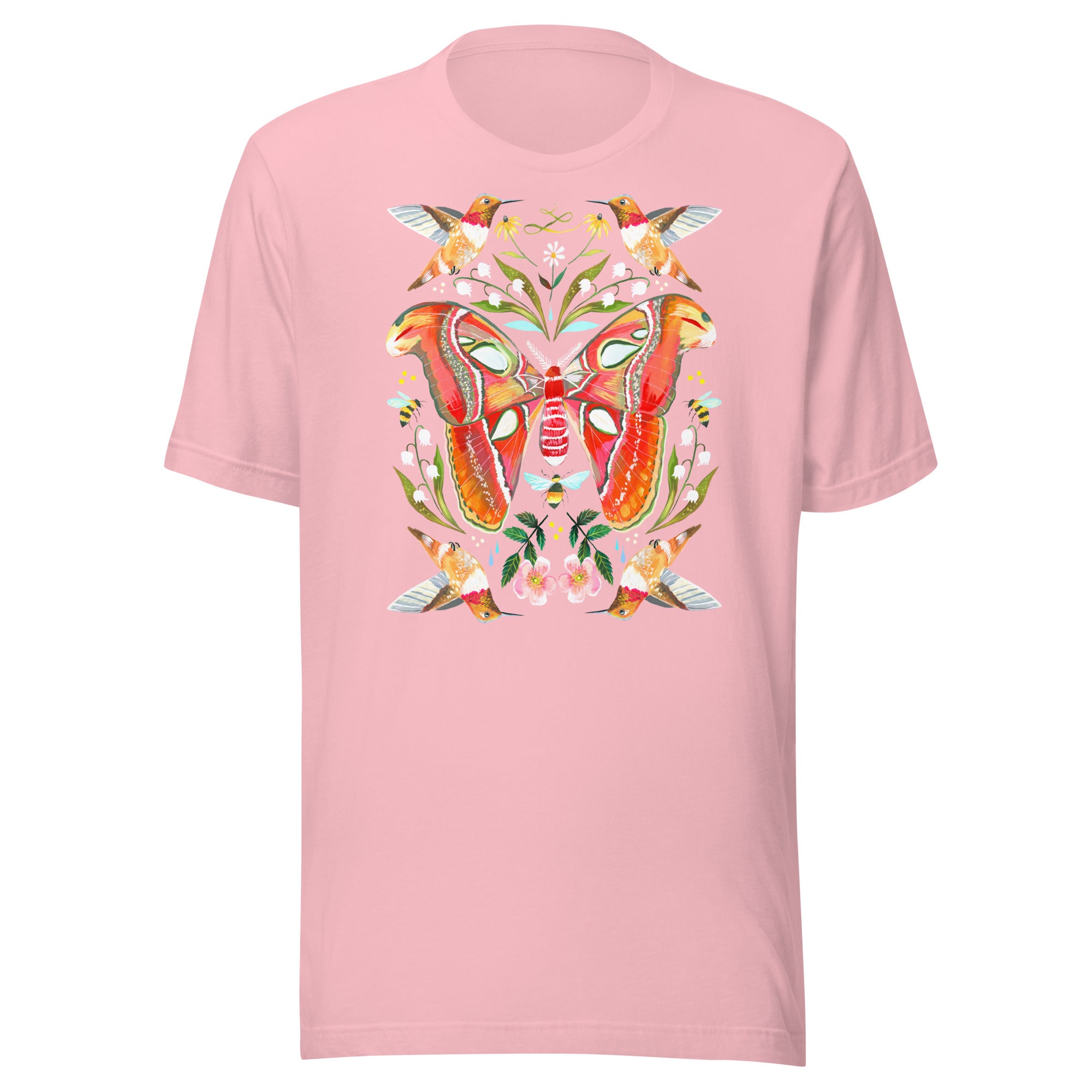 Atlas Moth T-Shirt Pink