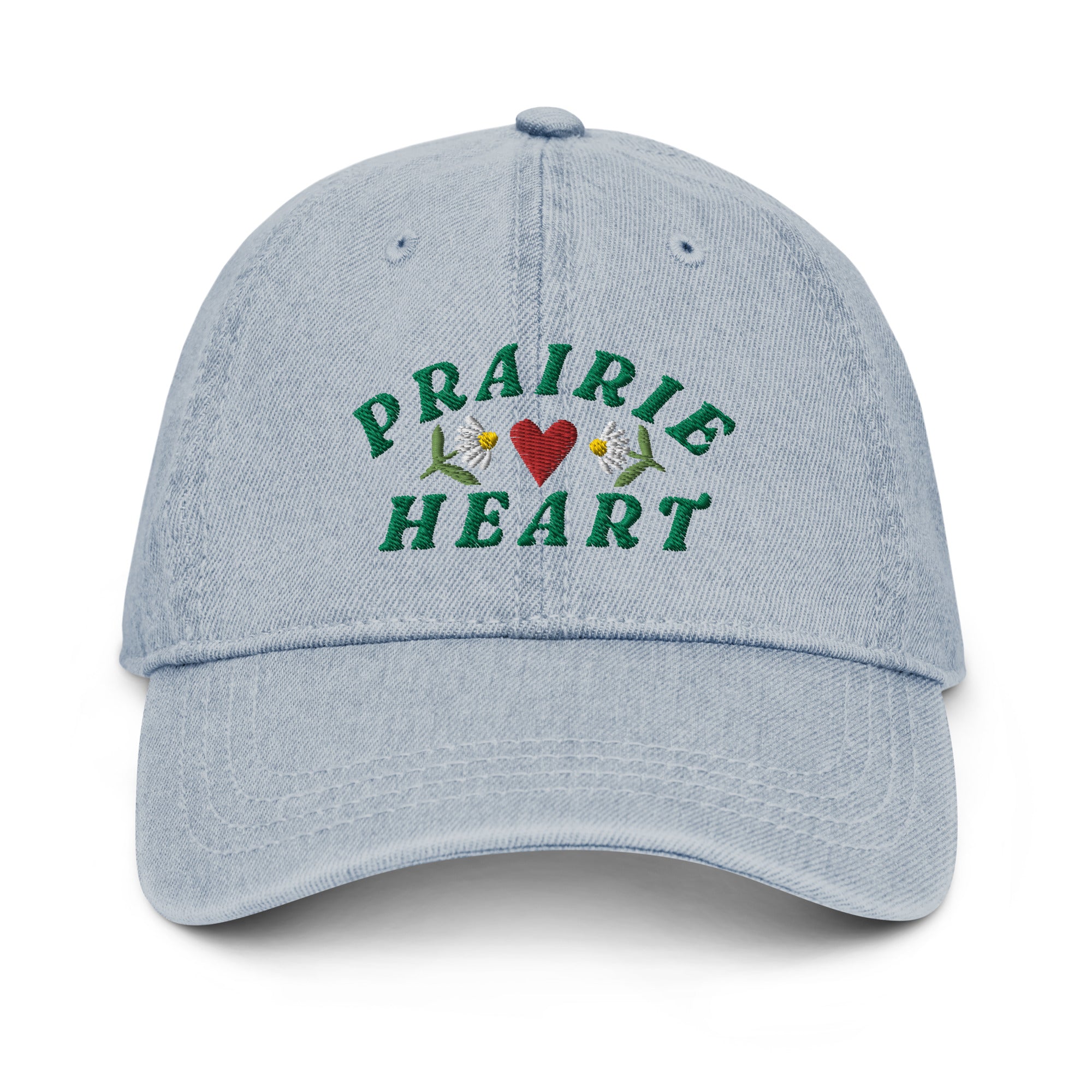 Prairie Heart Denim Hat Default Title