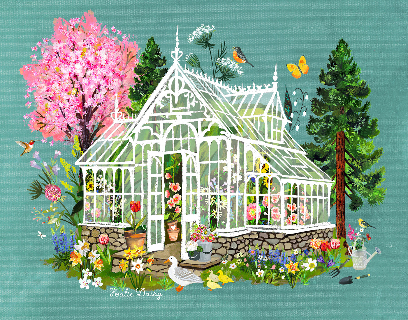 Greenhouse Art Print
