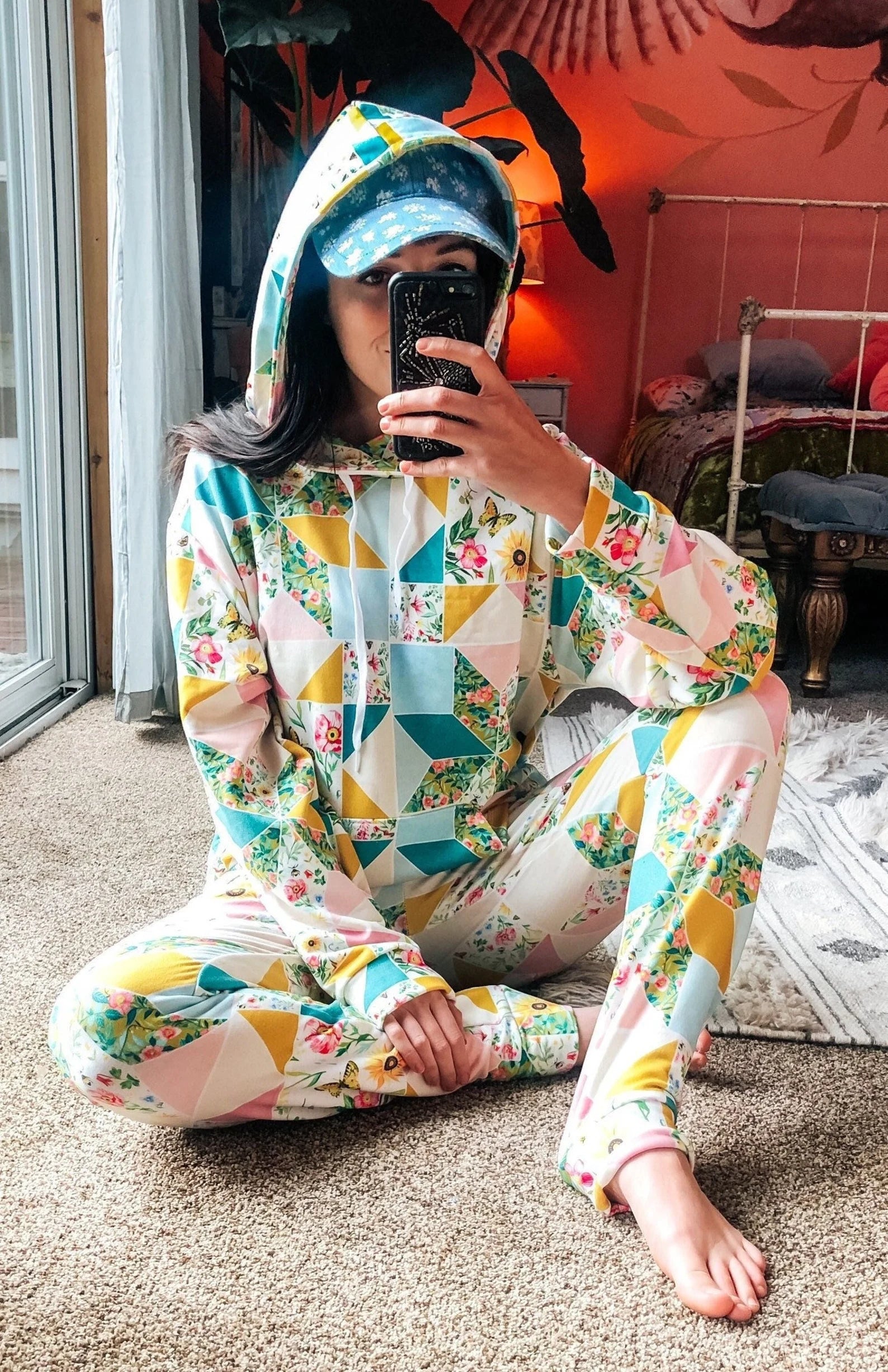 Patchwork Picnic Joggers