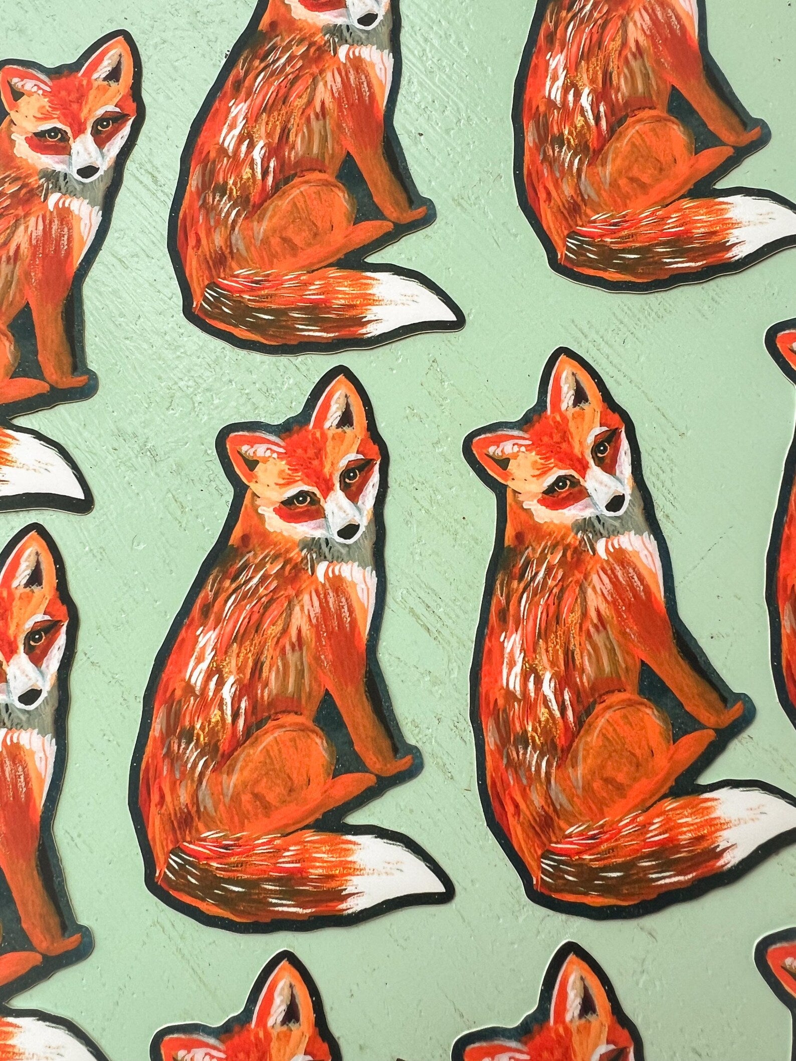 Red Fox - Matte Sticker