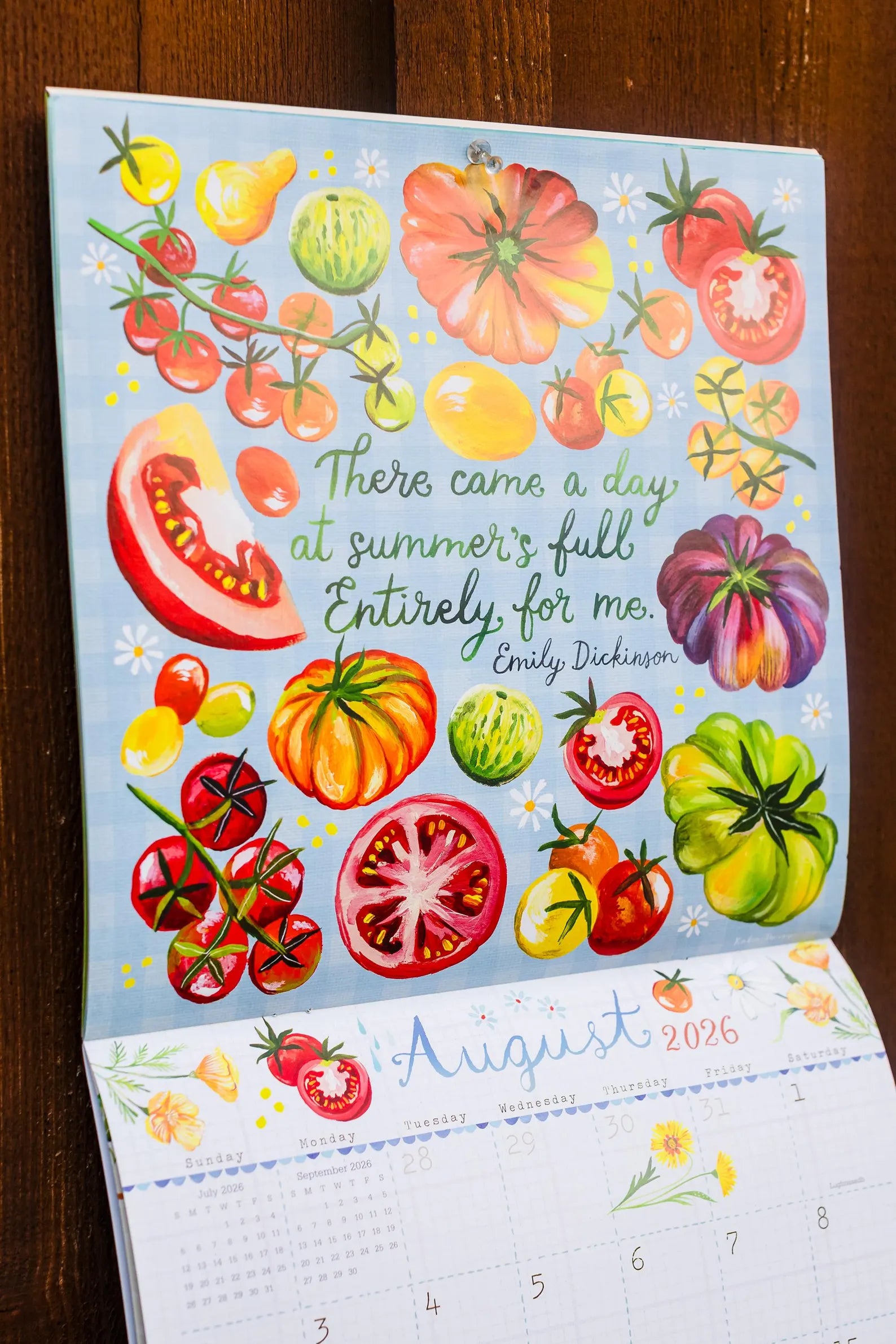 2026 Wall Calendar by Katie Daisy