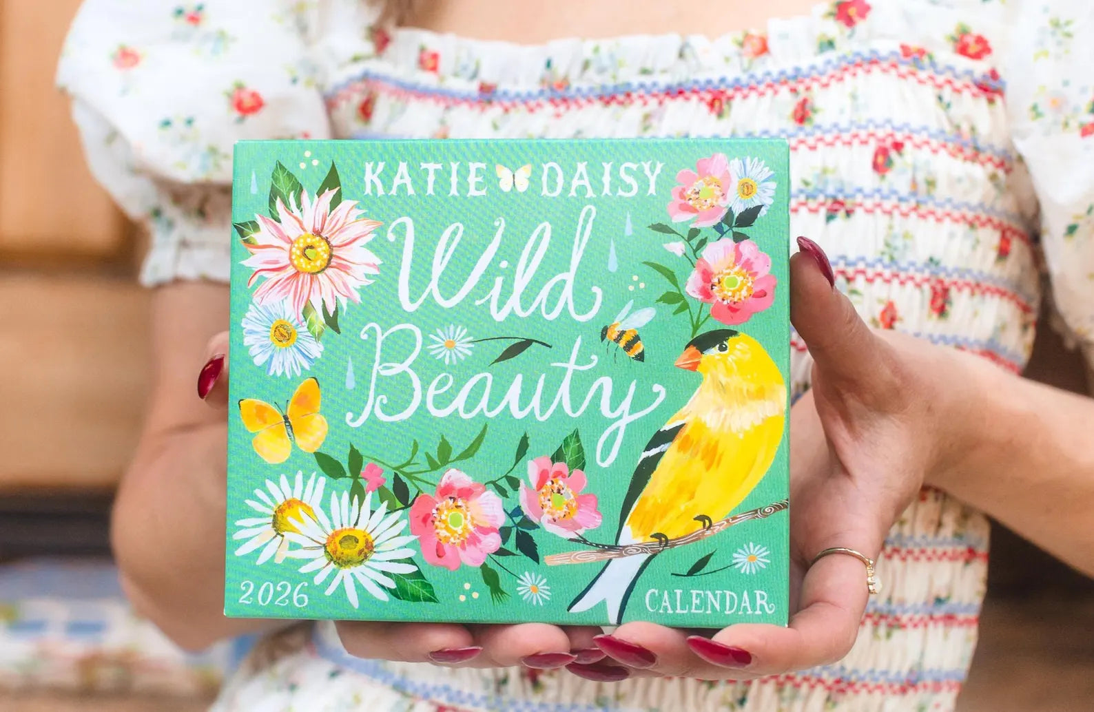 Wild Beauty 2026 Day-to-Day Calendar by Katie Daisy