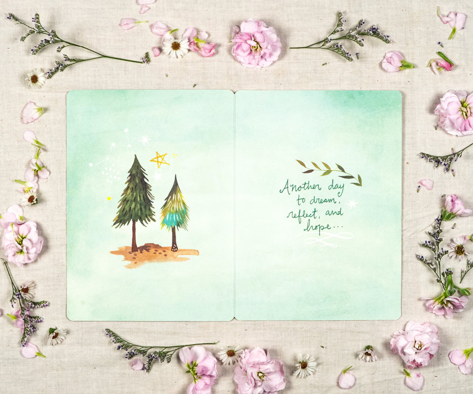 Paint the Stars Greeting Card - Encouragement