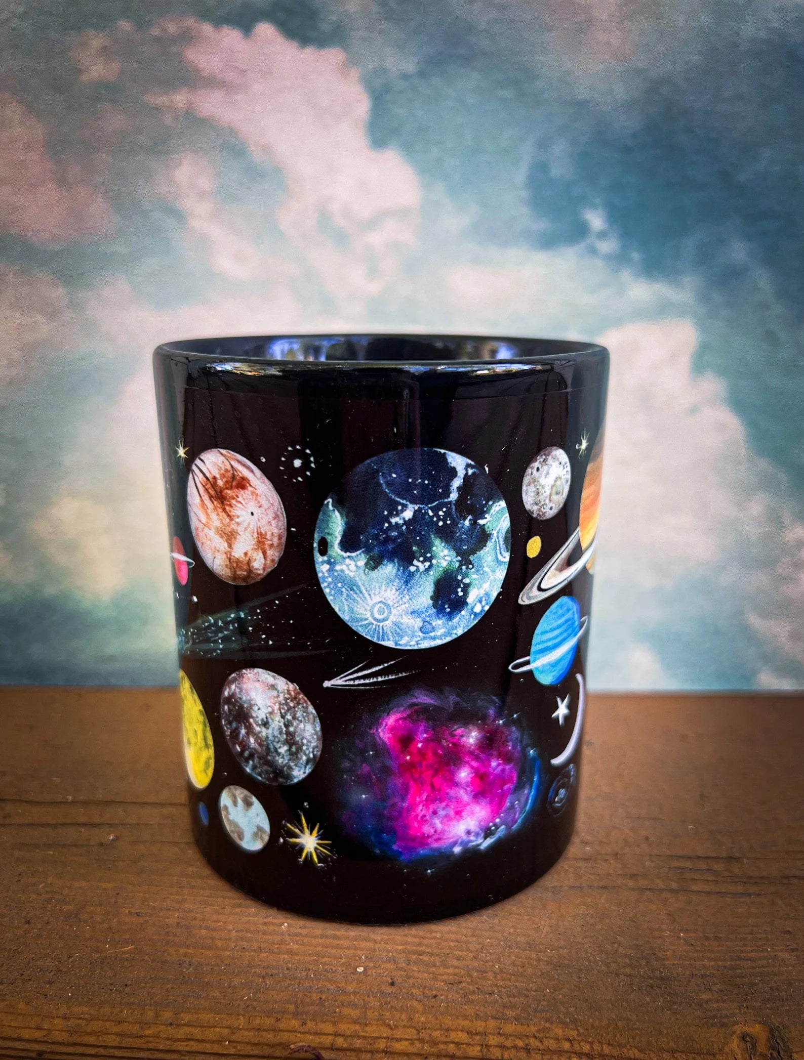 Black Space Mug