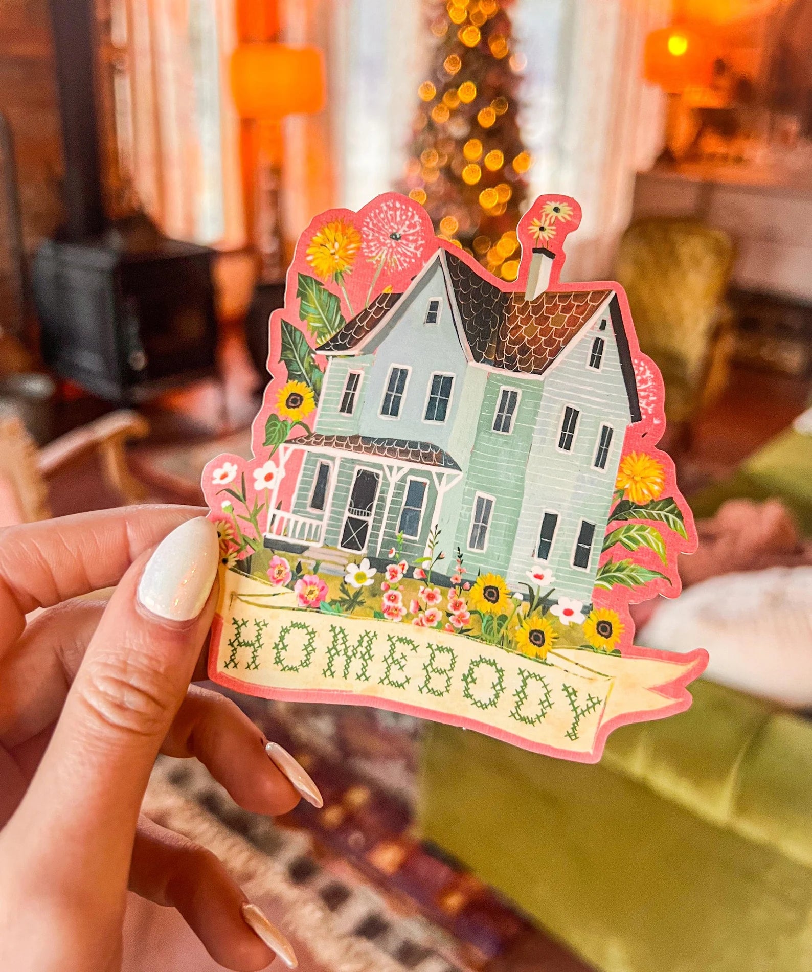 Homebody Matte Sticker