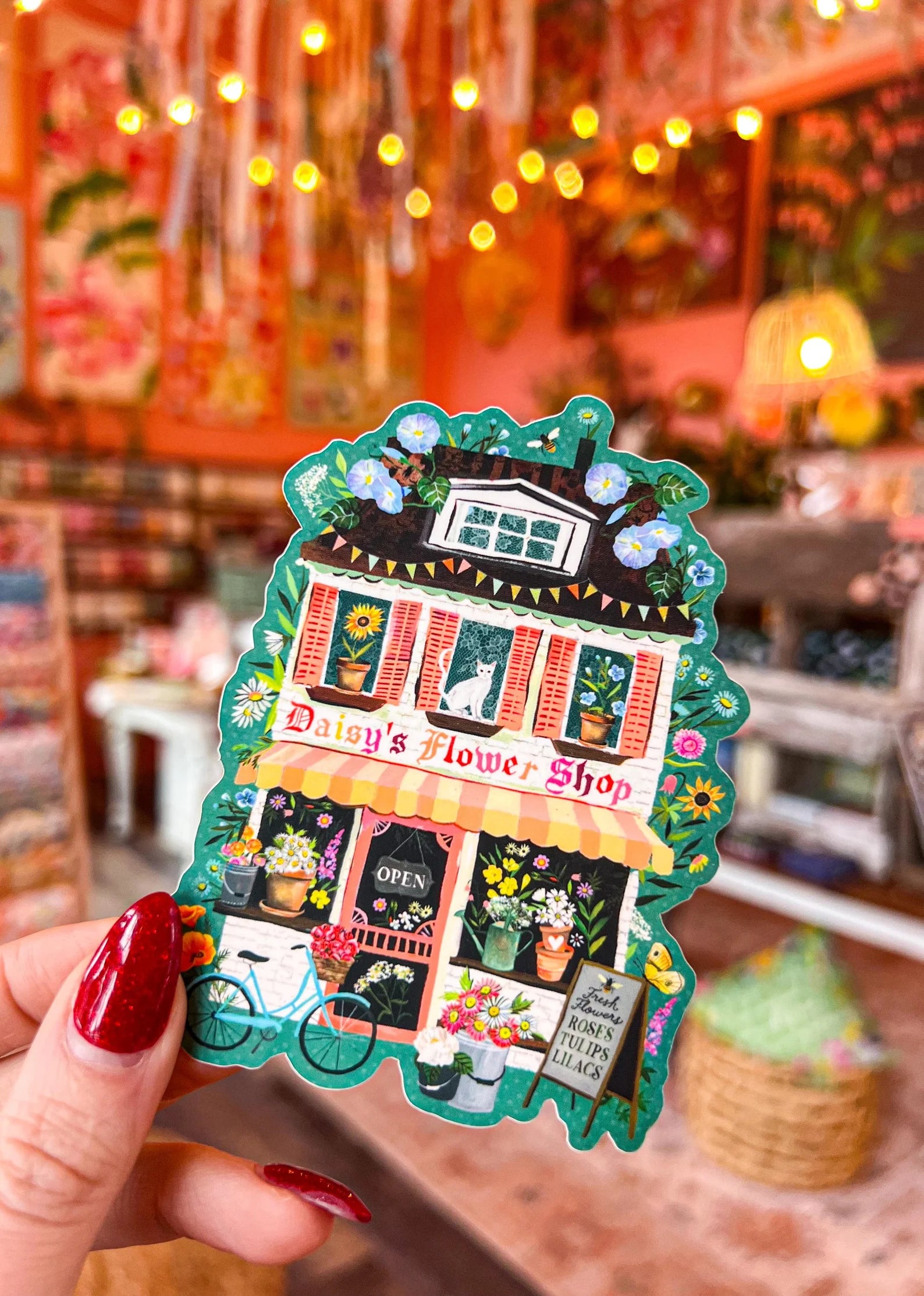 Flower Shop Sticker