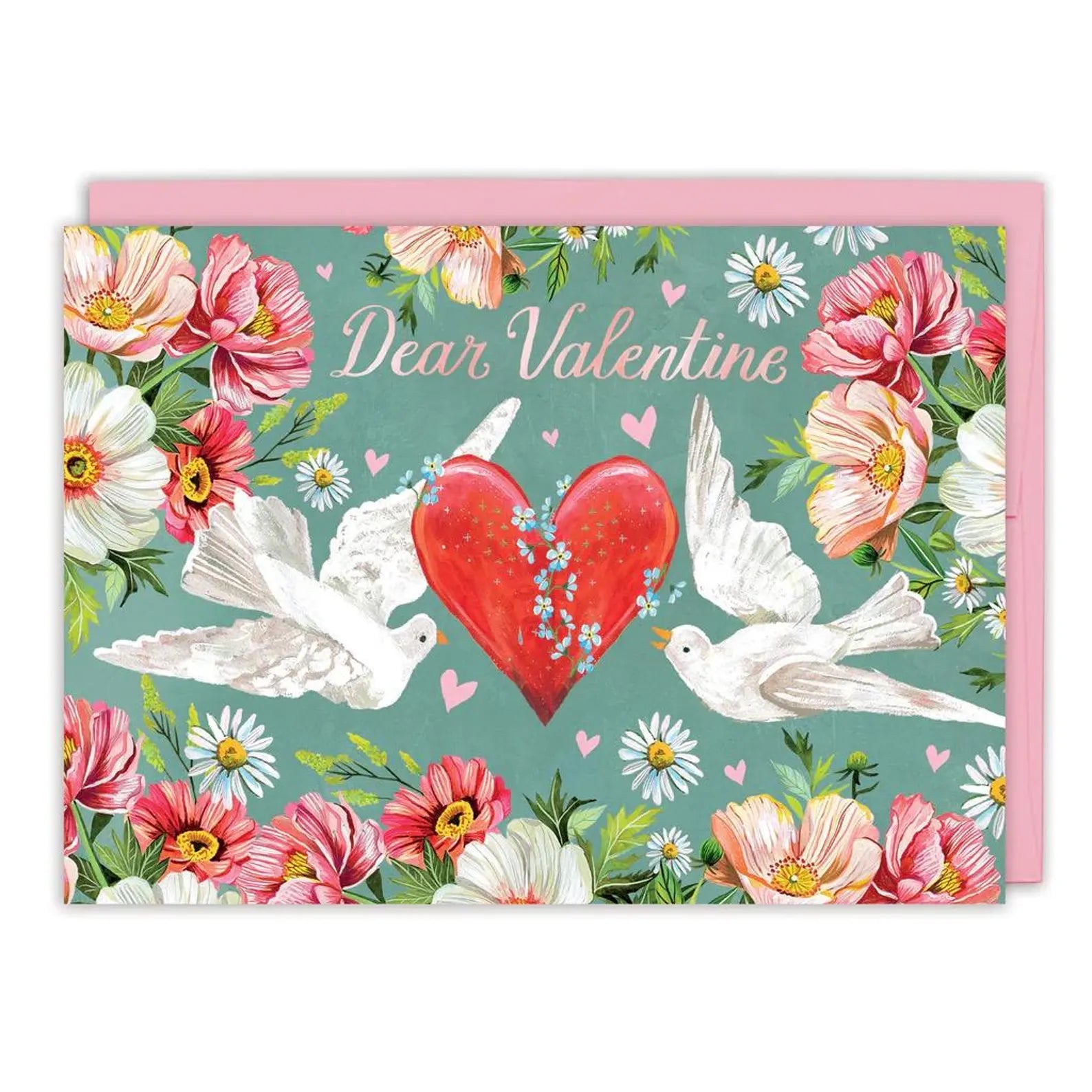 Love Birds Valentine's Day Card