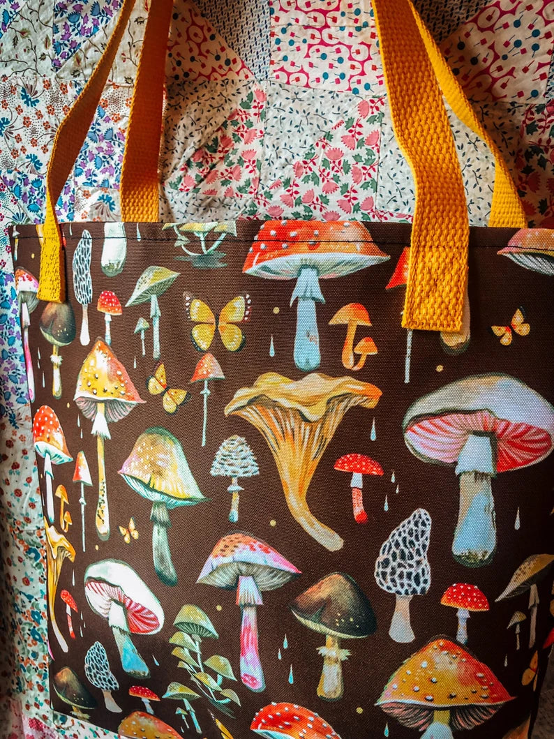 Mushroom Tote Bag