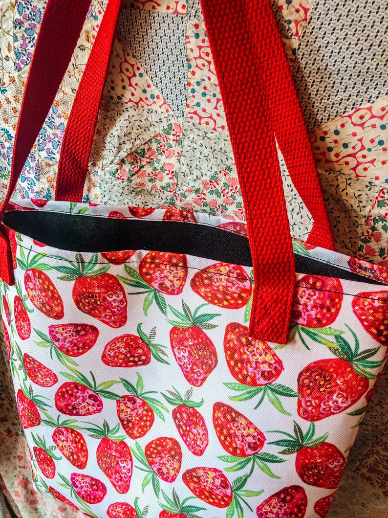 Strawberry Tote Bag