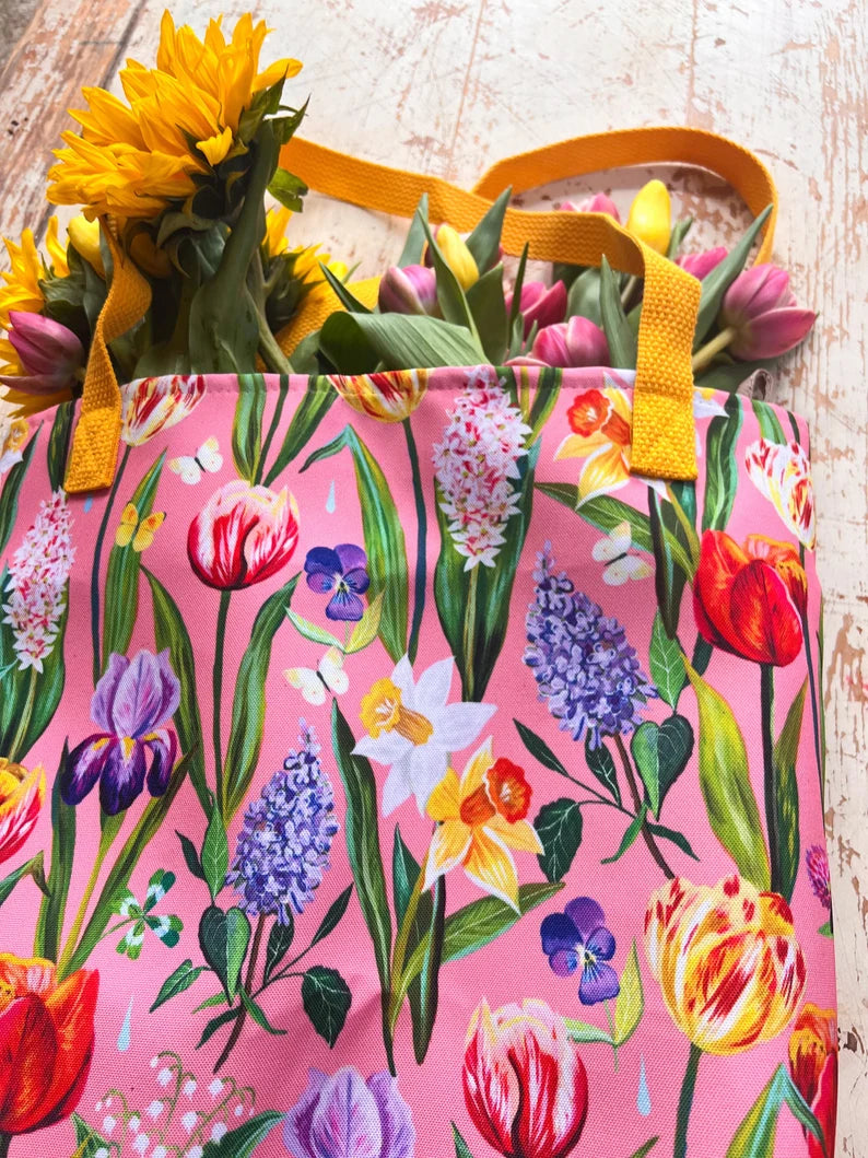 Tulip Field Tote Bag
