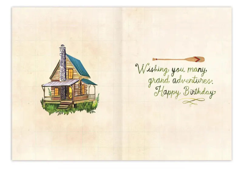 Leave The Roads Birthday Card