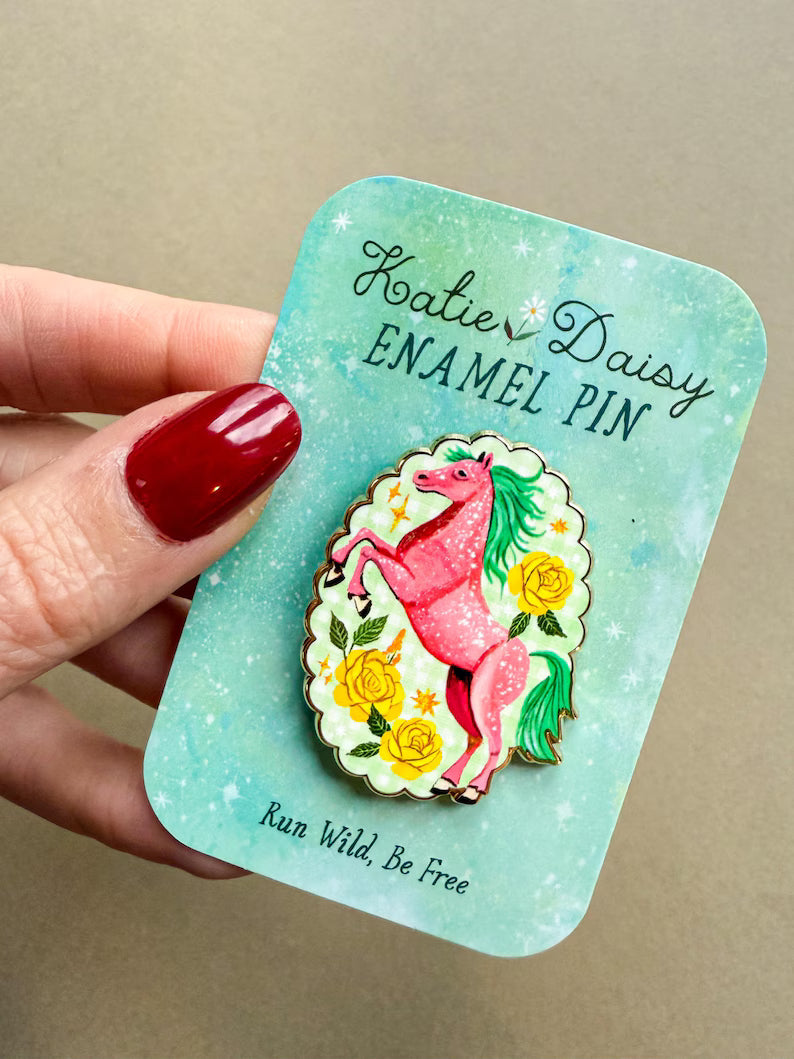 Sparkle Pony Enamel Pin