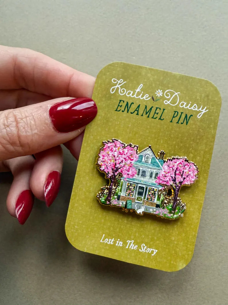 Bookstore Enamel Pin