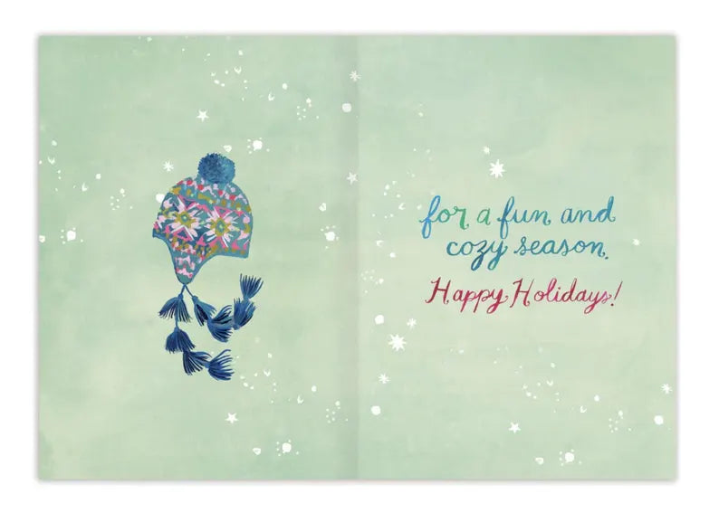 Cozy Sweaters Holiday Card