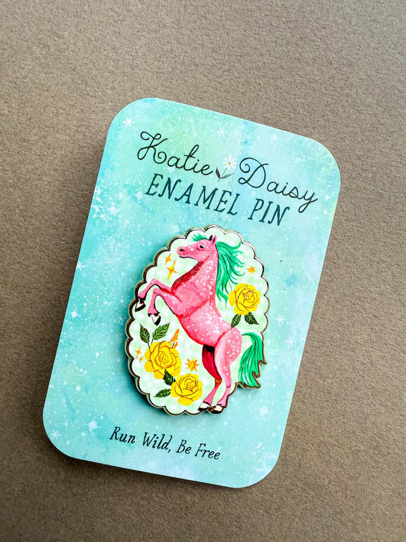 Sparkle Pony Enamel Pin