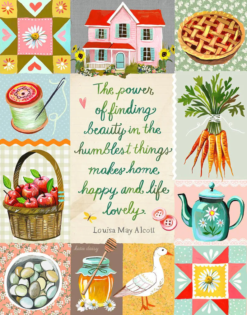 Happy Home Art Print