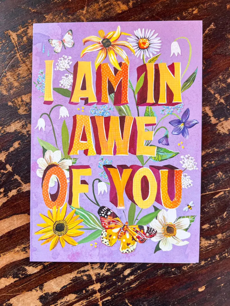 In Awe of You - Mother’s Day Card for Wife
