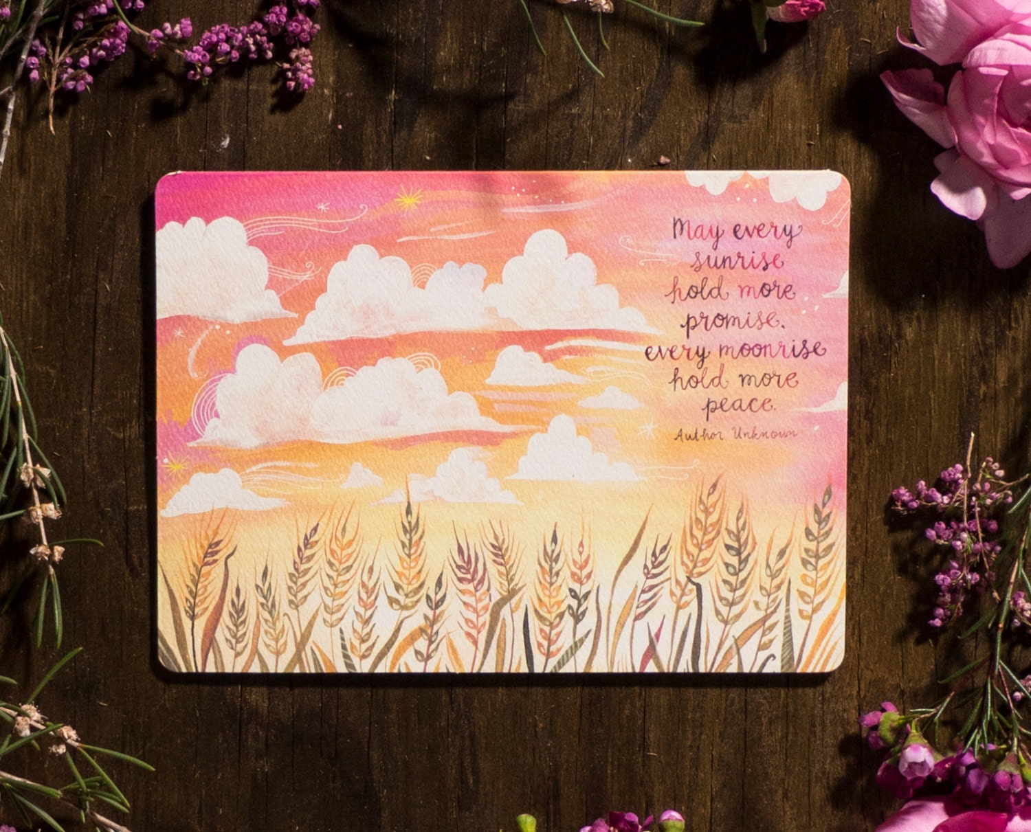 May Every Sunrise - Greeting Card