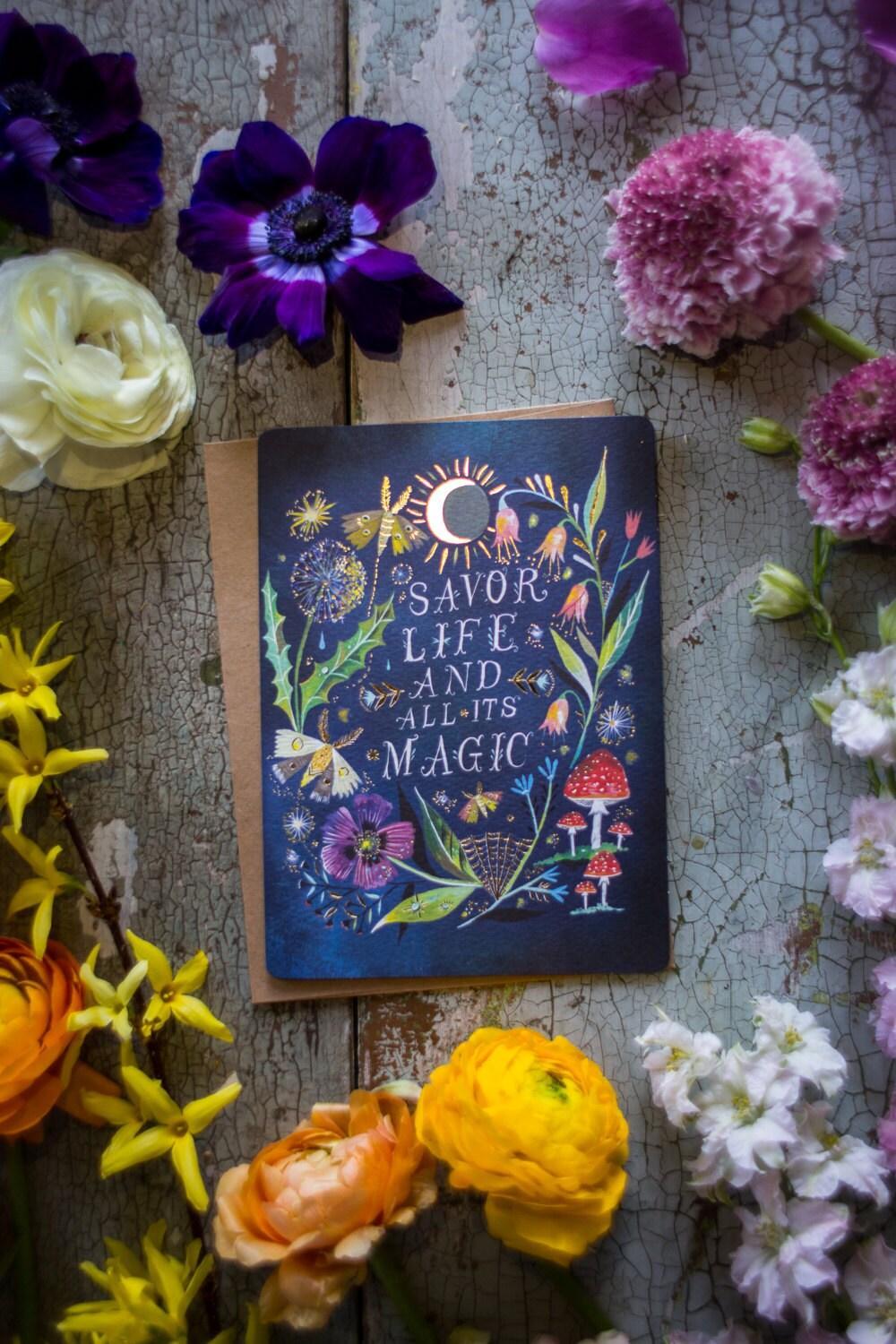 Night Magic - Birthday Card