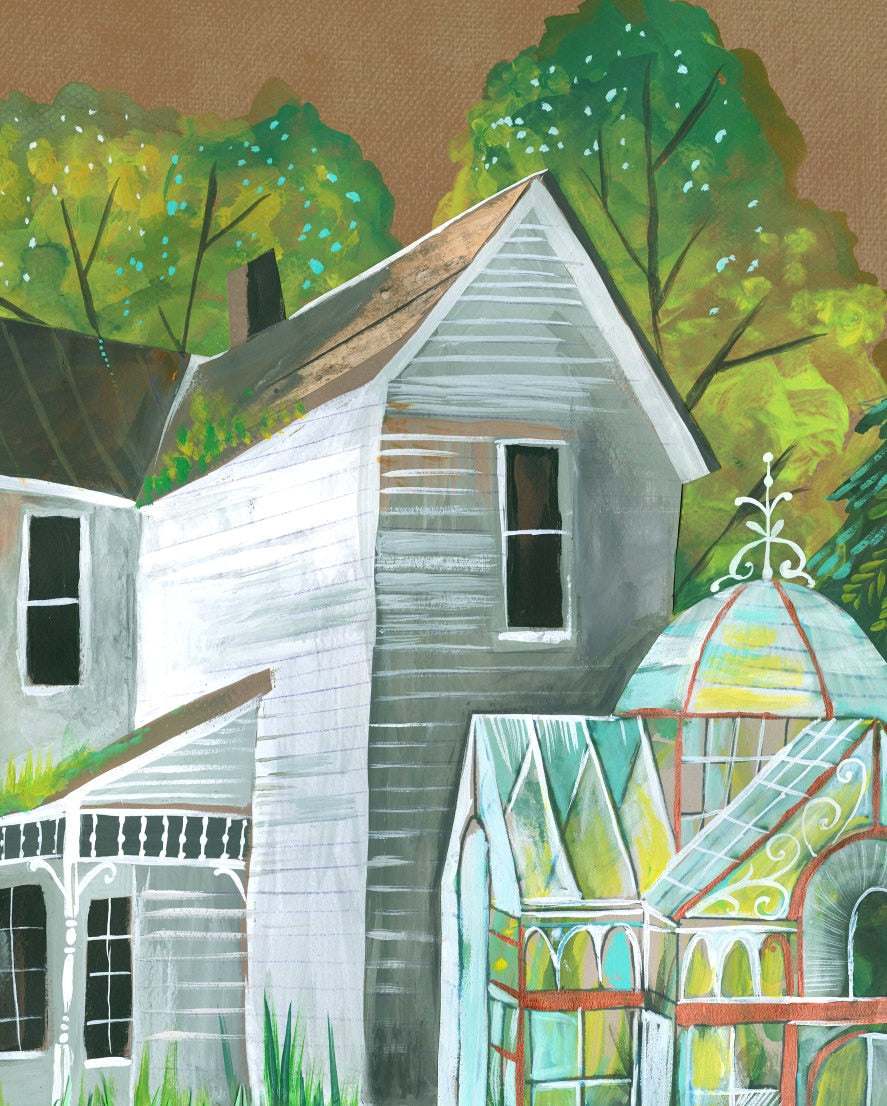Overgrown Art Print