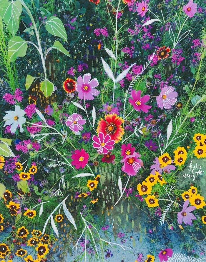 Garden Art Print