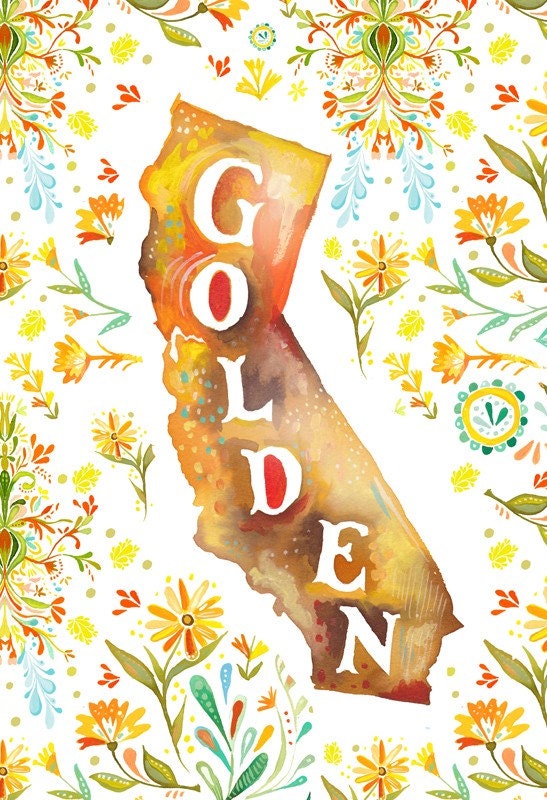 Going to California Art Print
