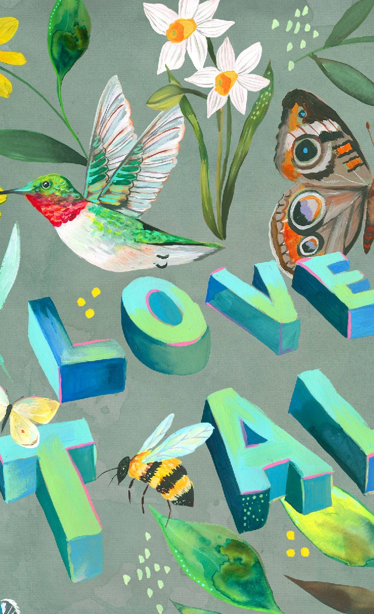 I Love It All Art Print