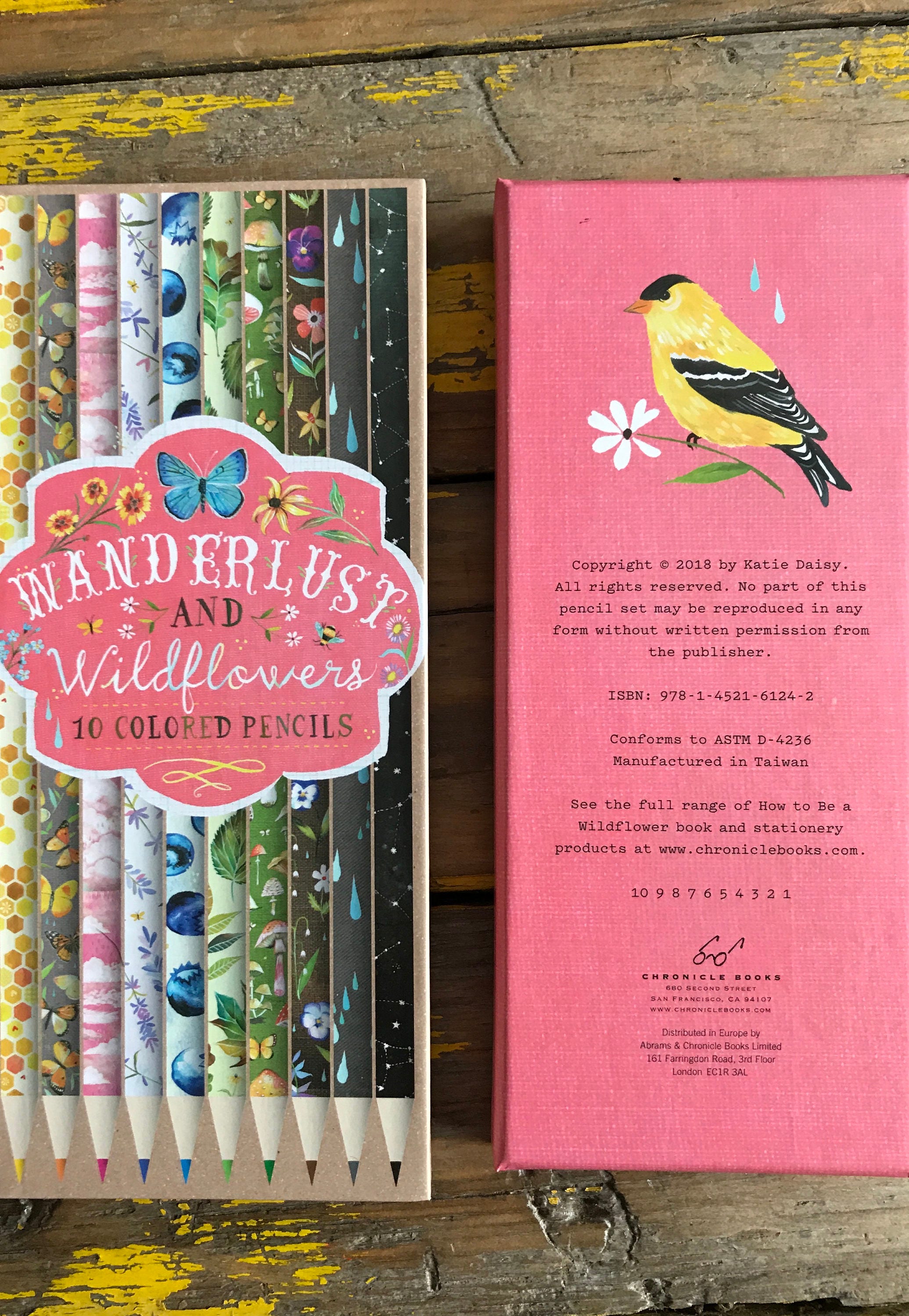 Wanderlust and Wildflowers | Colored Pencil Set | by Katie Daisy
