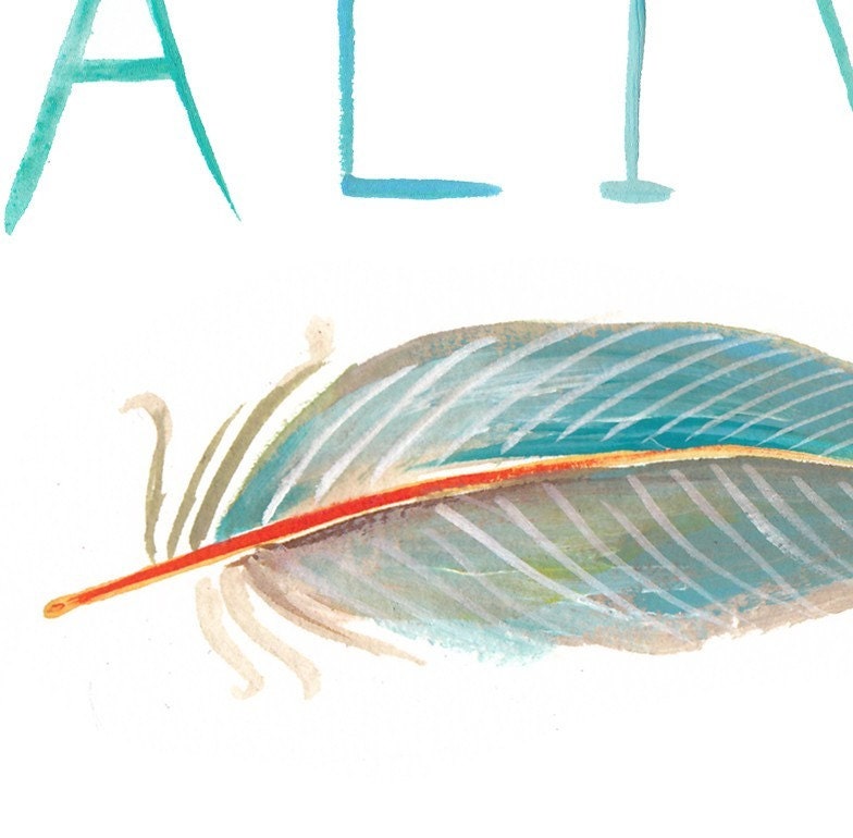 The Earth Is Alive Art Print