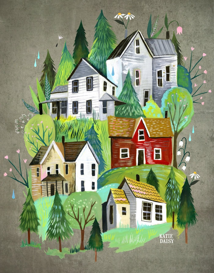 Lindenwood Art Print