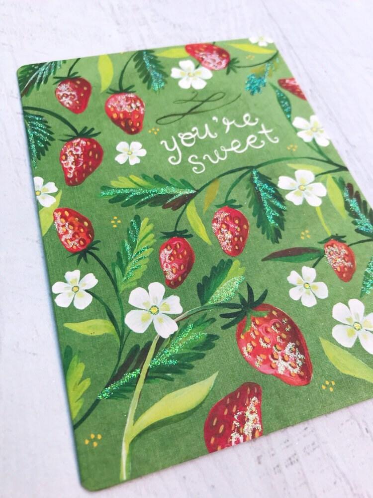 You're Sweet - Birthday Card