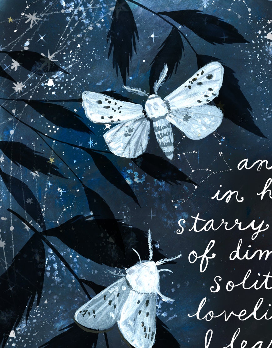 Starry Shade Art Print