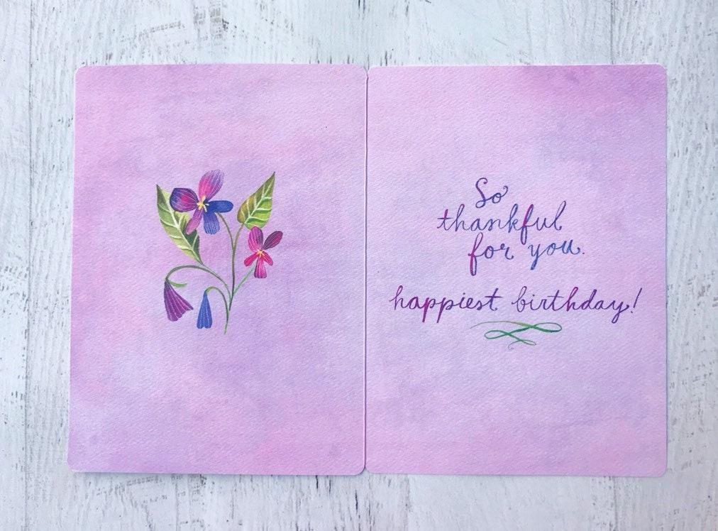 Lovely You - Glitter Birthday Card