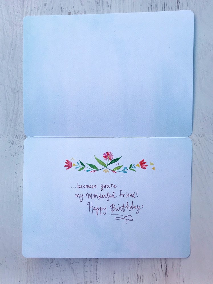 Wonderful World - Greeting Card