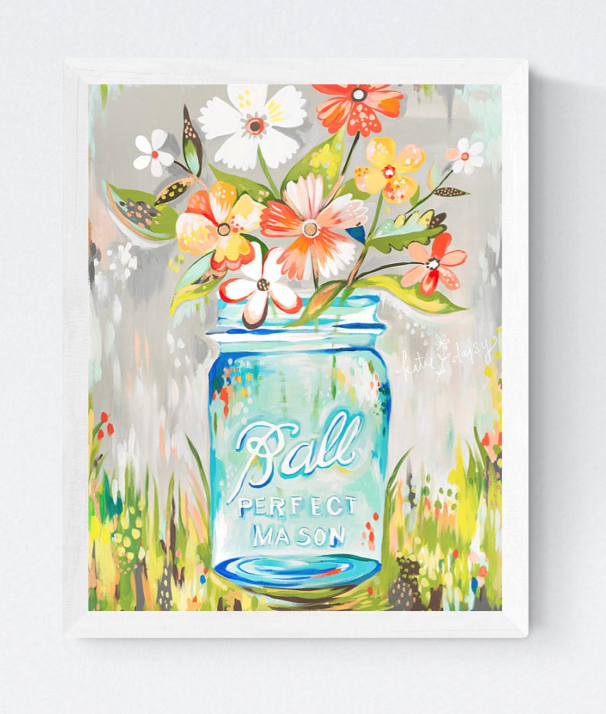 Ball Jar Art Print