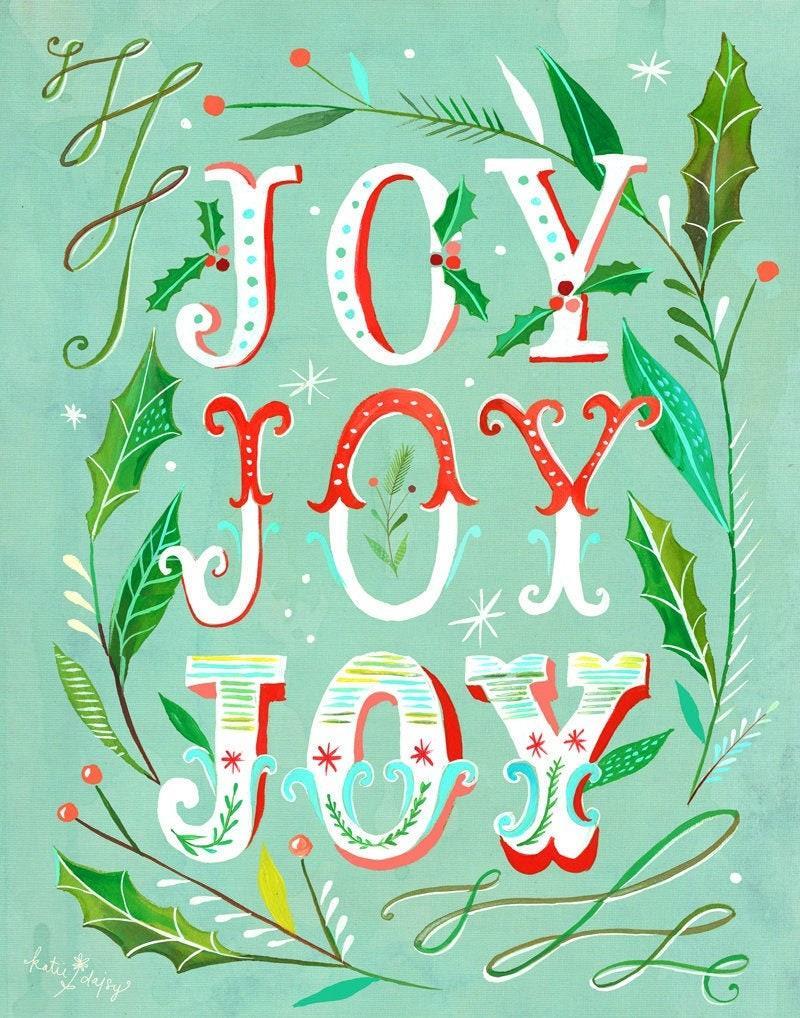 Joy Joy Joy Art Print