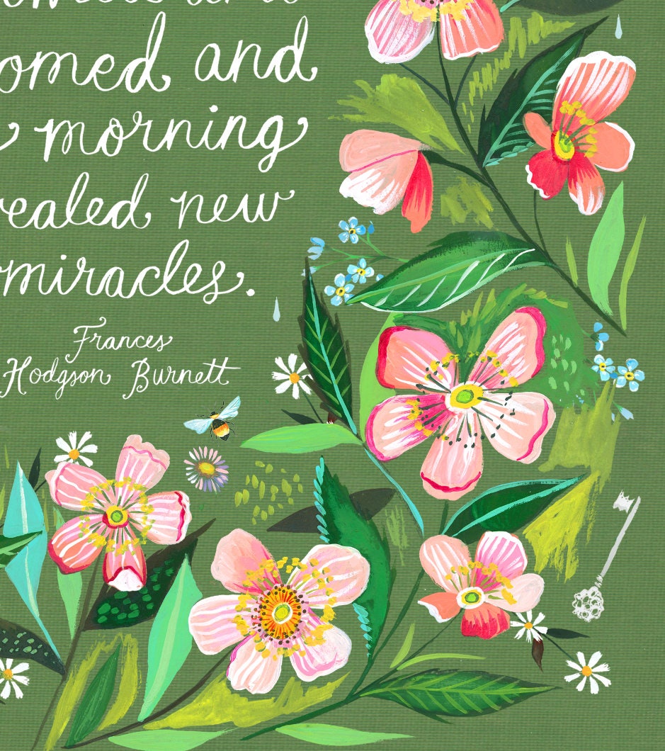 Secret Garden Art Print