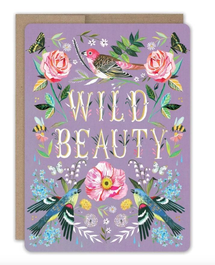 Wild Beauty - Greeting Card
