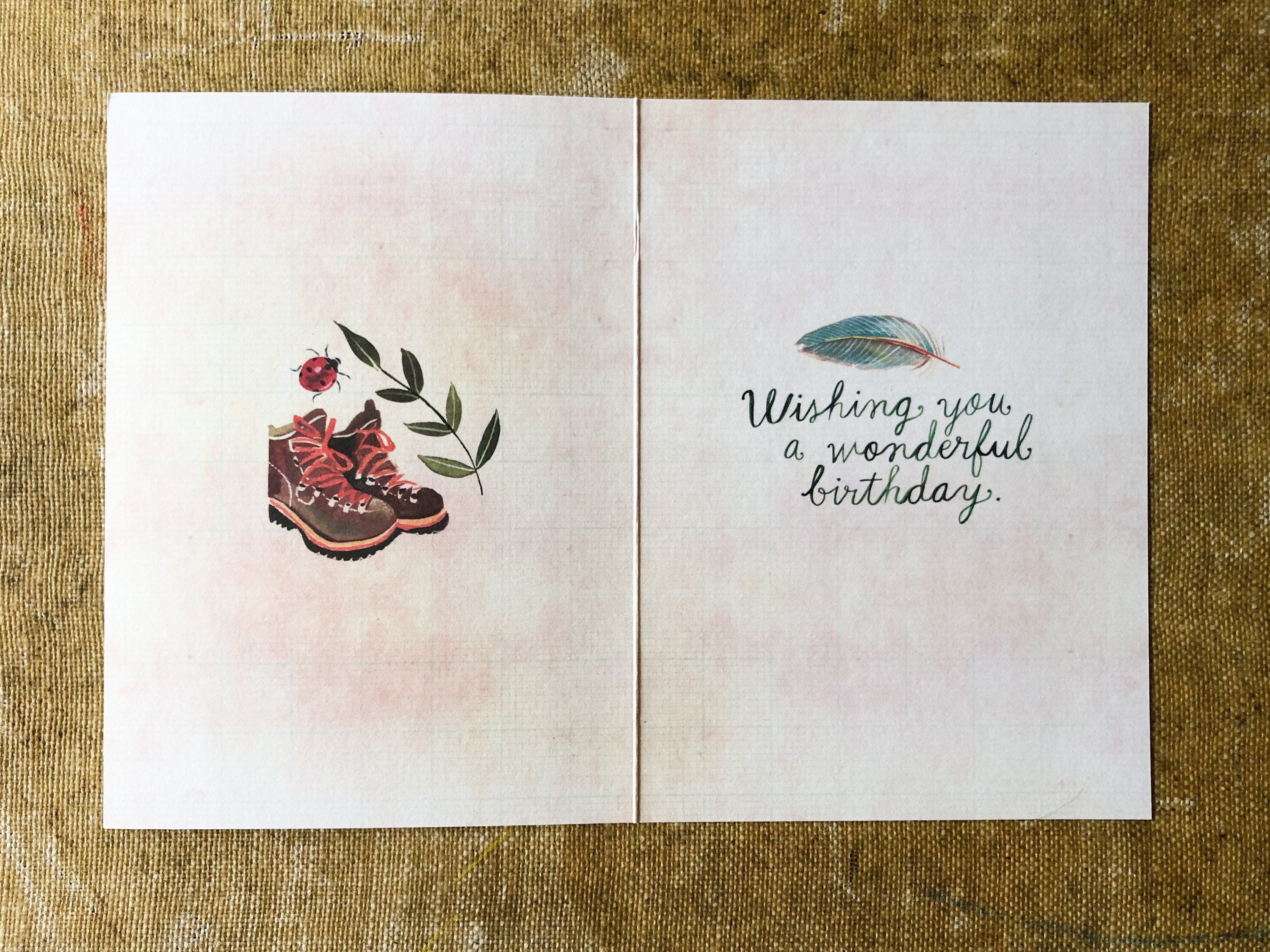 Adventure Awaits - Birthday Card