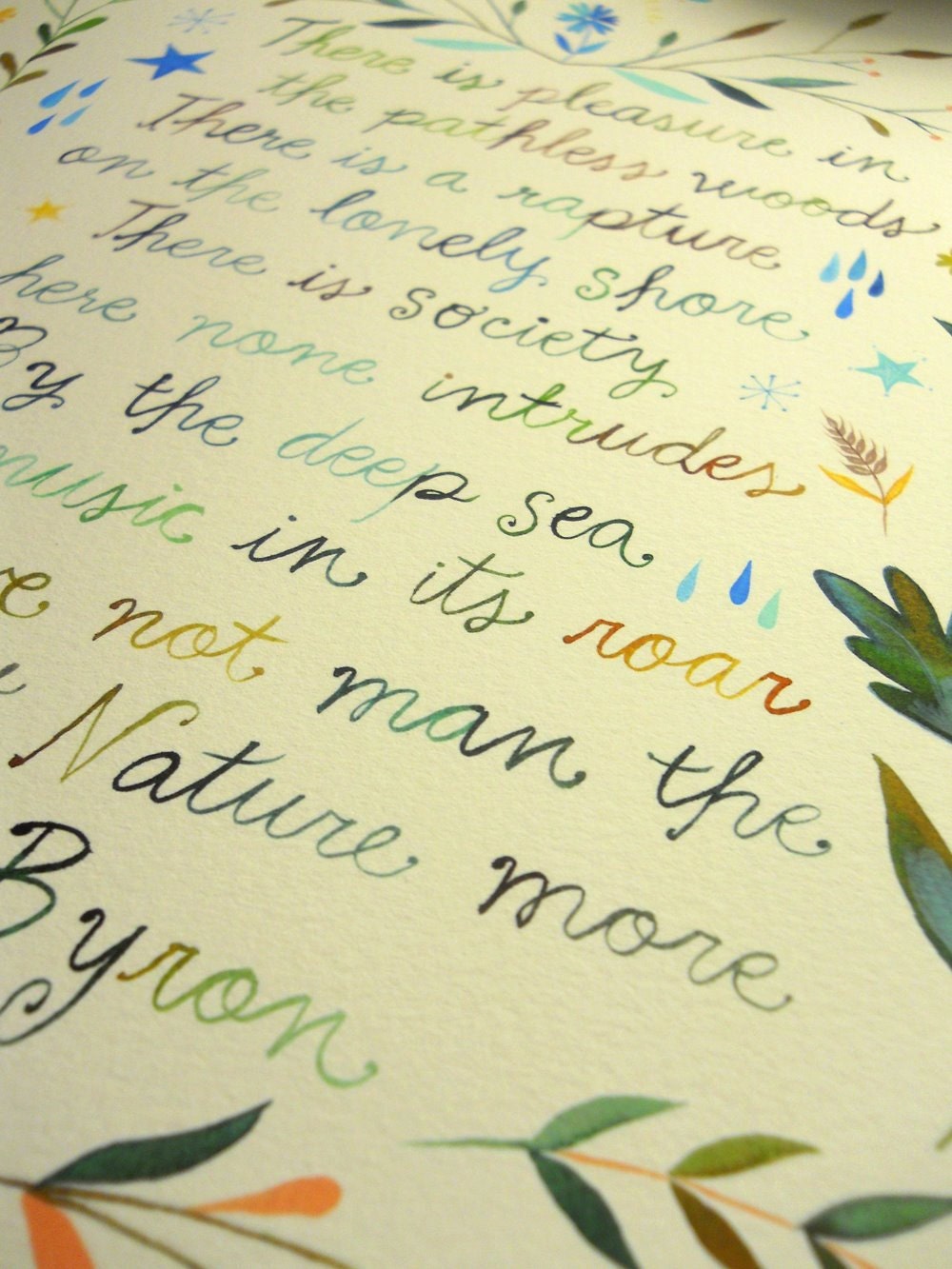 Pathless Woods Art Print