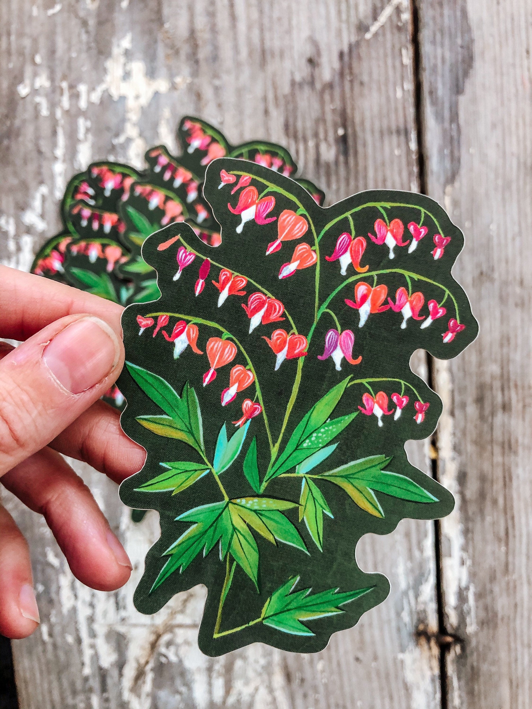 Bleeding Heart - Matte Sticker