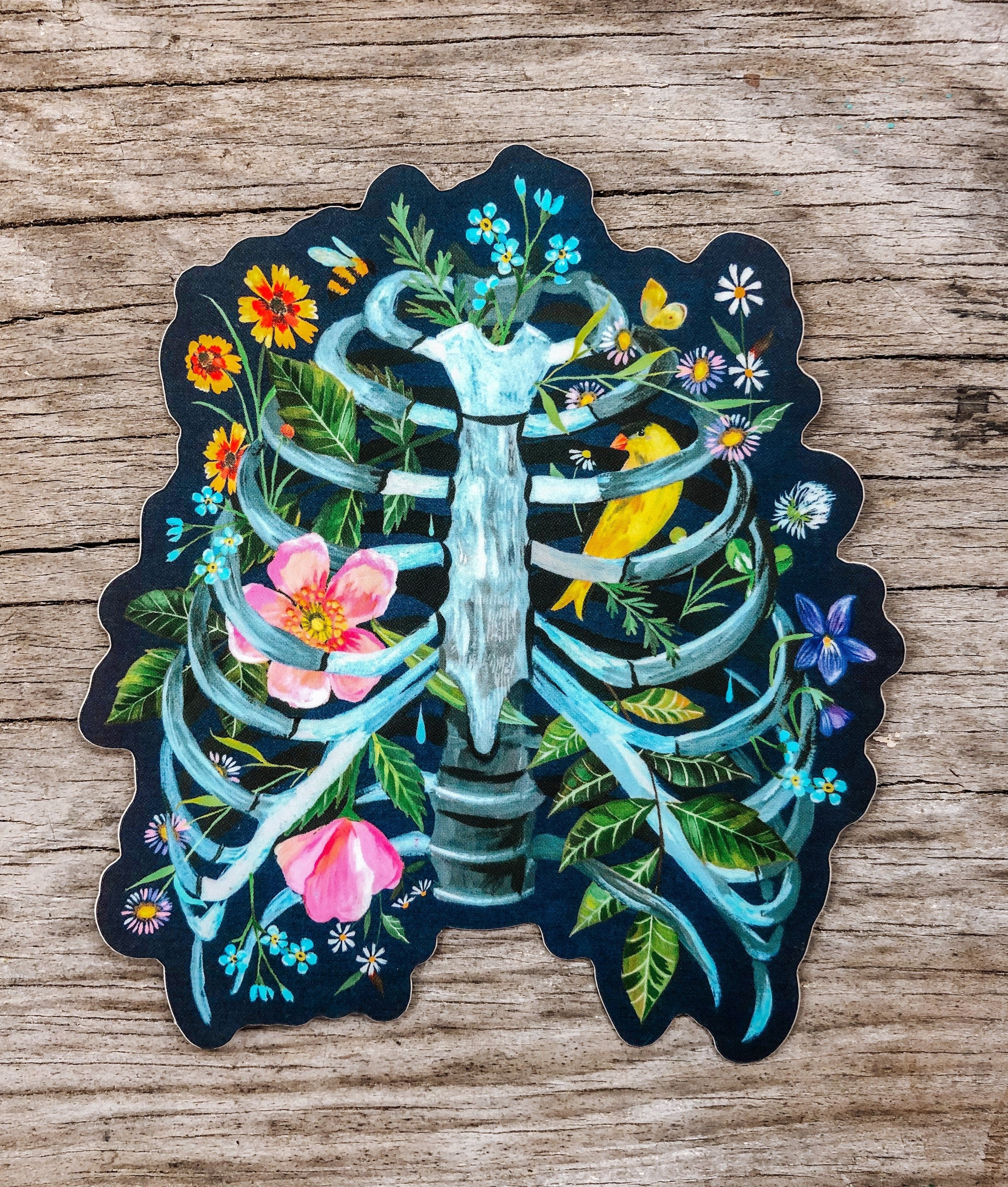 Rib Cage - Matte Sticker