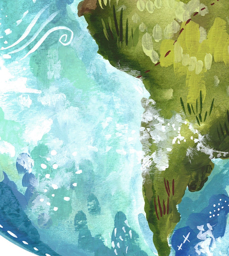 Dear Earth Art Print